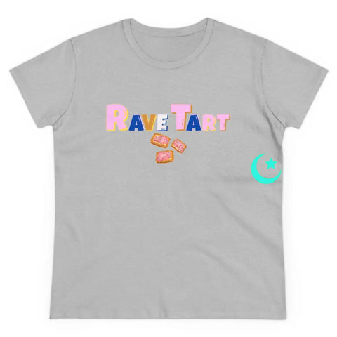 rave tart short sleeve crew neck cotton t-shirt -cosplay moon